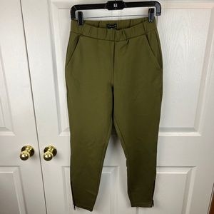 Universal Standard Moro Pocket Ponte Pants Army Green 2XS